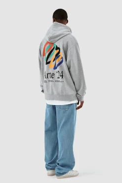 Arte Antwerp Hank Back Hearts Hoodie