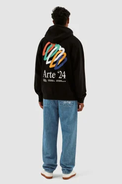 Arte Antwerp Hank Back Hearts Hoodie