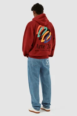 Arte Antwerp Hank Back Hearts Hoodie