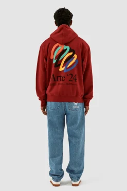 Arte Antwerp Hank Back Hearts Hoodie